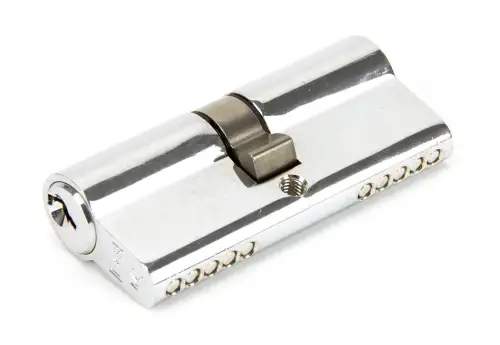 Click Here To Enlarge This Photo Of 91858 From The Anvil Polished Chrome 35/35 Euro Profile Double Cylinder