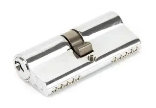 91858 From The Anvil Polished Chrome 35/35 Euro Profile Double Cylinder
