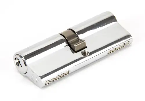 Click Here To Enlarge This Photo Of 91859 From The Anvil Polished Chrome 40/40 Euro Profile Double Cylinder