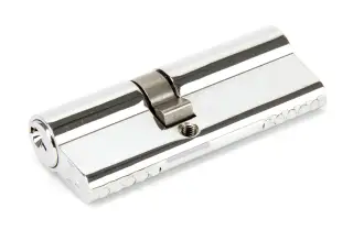 91860 From The Anvil Polished Chrome 35/45 Euro Profile Double Cylinder