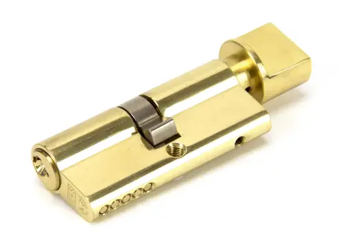 Click Here To Enlarge This Photo Of 91869 From The Anvil Brass 35/35 Euro Profile Cylinder & Turn