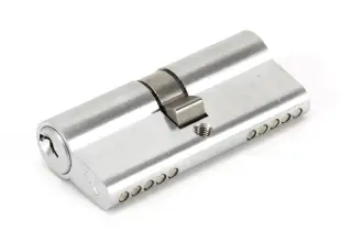 90213 From The Anvil Satin Chrome 35/35 Euro Profile Double Cylinder