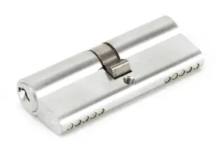 90215 From The Anvil Satin Chrome 40/40 Euro Profile Double Cylinder