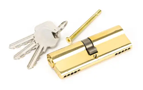 Click Here To Enlarge This Photo Of 46242 From The Anvil Brass 45/45 5pin Euro Profile Double Cylinder