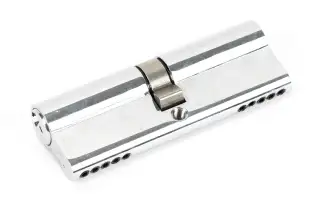 46243 From The Anvil Polished Chrome 45/45 5pin Euro Profile Double Cylinder
