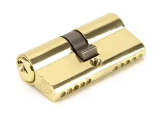 46245 From The Anvil Brass 30/30 5pin Euro Profile Double Cylinder (Keyed Alike)