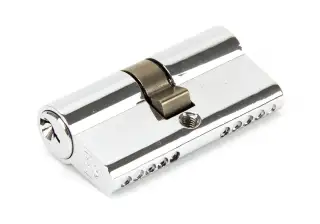 46246 From The Anvil Polished Chrome 30/30 5pin Euro Profile Double Cylinder (Keyed Alike)