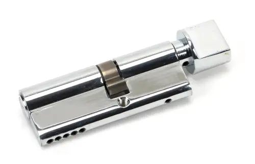 Click Here To Enlarge This Photo Of 46261 From The Anvil Polished Chrome 35T/45 5pin Euro Profile Cylinder & Turn