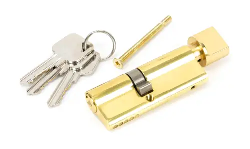 Click Here To Enlarge This Photo Of 46263 From The Anvil Brass 35/45T 5pin Euro Profile Cylinder & Turn