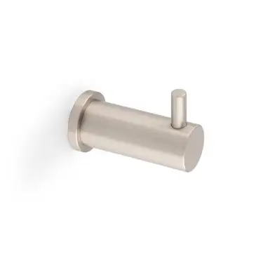Click Here To Enlarge This Photo Of AW777SN - Alexander & Wilks Plain Robe Hook - Satin Nickel
