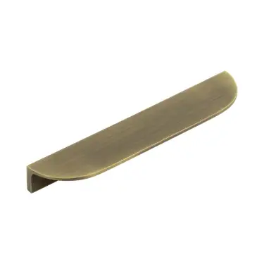 Click Here To Enlarge This Photo Of BUR611AB - Frelan Hardware Burlington 200mm Antique Brass Half Moon Cabinet Handle