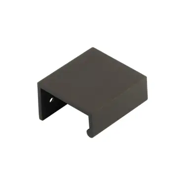 Click Here To Enlarge This Photo Of BUR910DB - Frelan Hardware Burlington 50mm Dark Bronze Angled Edge Pull