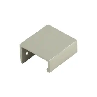 BUR910SN - Frelan Hardware Burlington 50mm Satin Nickel Angled Edge Pull