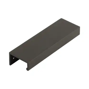 Click Here To Enlarge This Photo Of BUR911DB - Frelan Hardware Burlington 150mm Dark Bronze Angled Edge Pull