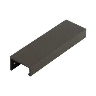 Click Here To Enlarge This Photo Of BUR911DB - Frelan Hardware Burlington 150mm Dark Bronze Angled Edge Pull