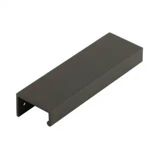 BUR911DB - Frelan Hardware Burlington 150mm Dark Bronze Angled Edge Pull
