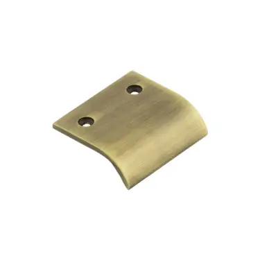 Click Here To Enlarge This Photo Of BUR920AB - Frelan Hardware Burlington 50mm Antique Brass Curved Edged Pull