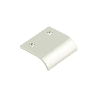 Click Here To Enlarge This Photo Of BUR920PN - Frelan Hardware Burlington 50mm Polished Nickel Curved Edged Pull