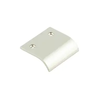 BUR920PN - Frelan Hardware Burlington 50mm Polished Nickel Curved Edged Pull