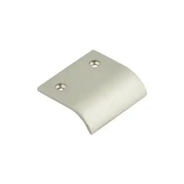 Click Here To Enlarge This Photo Of BUR920SN - Frelan Hardware Burlington 50mm Satin Nickel Curved Edged Pull