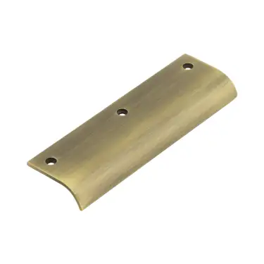 Click Here To Enlarge This Photo Of BUR921AB - Frelan Hardware Burlington 150mm Antique Brass Curved Edge Pull