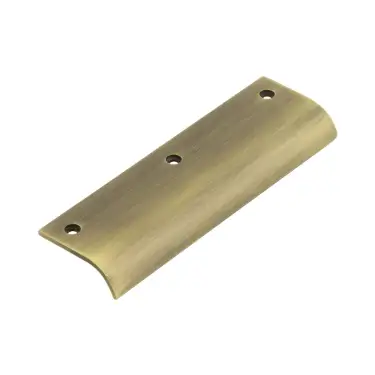 Click Here To Enlarge This Photo Of BUR921AB - Frelan Hardware Burlington 150mm Antique Brass Curved Edge Pull