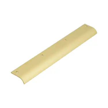 Click Here To Enlarge This Photo Of BUR922SB - Frelan Hardware Burlington 300mm Satin Brass Curved Edge Pull