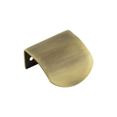 Click Here To Enlarge This Photo Of BUR940AB - Frelan Hardware Burlington 50mm Antique Brass Arched Edge Pull