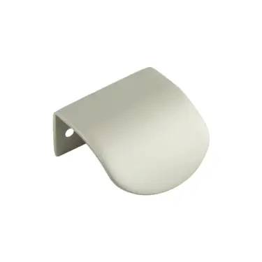 Click Here To Enlarge This Photo Of BUR940SN - Frelan Hardware Burlington 50mm Satin Nickel Arched Edge Pull