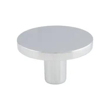 Click Here To Enlarge This Photo Of FTD348BPC - Carlisle Brass Fingertip Design Circular Cupboard Knob Polished Chrome 41mm