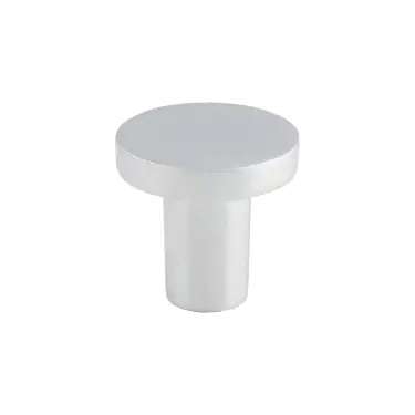 Click Here To Enlarge This Photo Of FTD348ASC - Carlisle Brass Fingertip Design Circular Cupboard Knob Satin Chrome 26mm