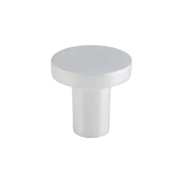Click Here To Enlarge This Photo Of FTD348ASC - Carlisle Brass Fingertip Design Circular Cupboard Knob Satin Chrome 26mm