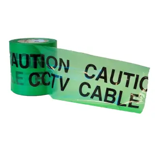 CCTVT ProSolve Underground Warning Tape - CCTV (Green)
