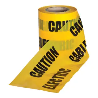 ELECT ProSolve Underground Warning Tape - Electric Cable (Yellow)