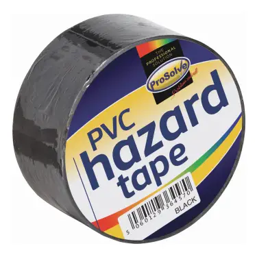 Click Here To Enlarge This Photo Of SAFTBLA2 ProSolve PVC Builders Tape 2" Black