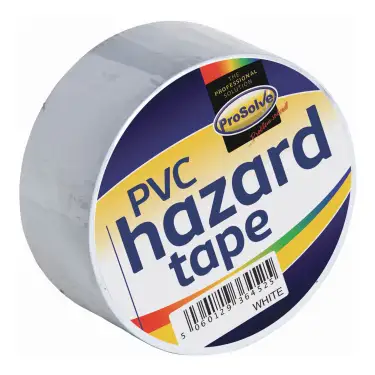 Click Here To Enlarge This Photo Of SAFTW2 ProSolve PVC Builders Tape 2" White
