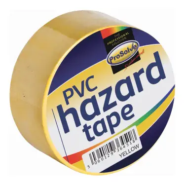 Click Here To Enlarge This Photo Of SAFTY2 ProSolve PVC Builders Tape 2" Yellow