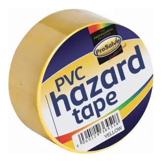 SAFTY2 ProSolve PVC Builders Tape 2" Yellow