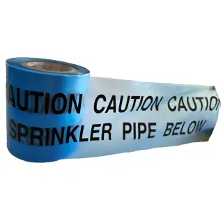 SPRINKLERT ProSolve Underground Warning Tape - Sprinkler (Blue) 150mm x 365m