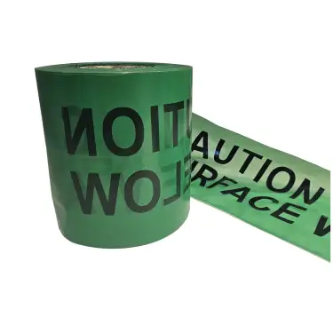 Click Here To Enlarge This Photo Of SURFWT ProSolve Underground Warning Tape - Surface Water (Blue) 150mm x 365m