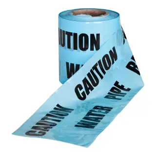 WATERT ProSolve Underground Warning Tape - Water Pipe (Blue) 150mm x 365m