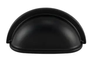 Eclipse 95652 Traditional Style Cup Pull 76mm - Matt Black