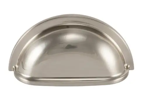 Click Here To Enlarge This Photo Of Eclipse 95651 Traditional Style Cup Pull 76mm - Satin Nickel