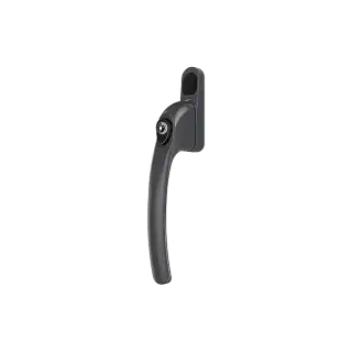 AR720-7/040 HOPPE Inline Locking Espagnolette Handle - Anthracite Grey (50028455)