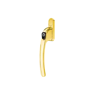 Click Here To Enlarge This Photo Of AR720-7/040 HOPPE Inline Locking Espagnolette Handle - Polished Brass (50028479)