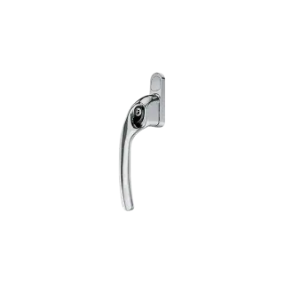 AR722-7/040 HOPPE Offset Left Hand Locking Espagnolette Handle - Polished Chrome (50028157)