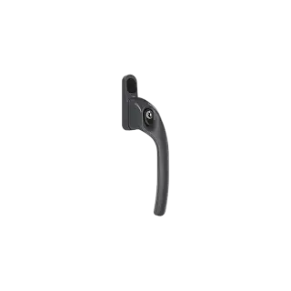 AR722-7/040 HOPPE Offset Right Hand Locking Espagnolette Handle - Anthracite Grey (50028947)