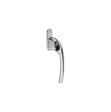 Click Here To Enlarge This Photo Of AR722-7/040 HOPPE Offset Right Hand Locking Espagnolette Handle - Polished Chrome (50028078)