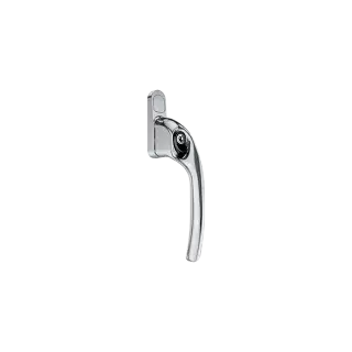 AR722-7/040 HOPPE Offset Right Hand Locking Espagnolette Handle - Polished Chrome (50028078)