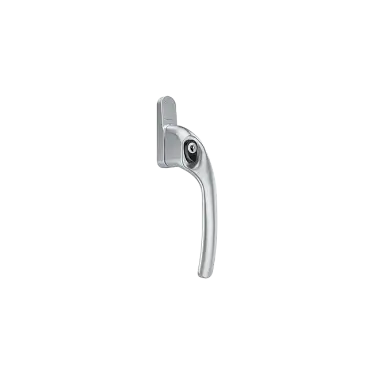 Click Here To Enlarge This Photo Of AR722-7/040 HOPPE Offset Right Hand Locking Espagnolette Handle - Satin Chrome (50028959)
